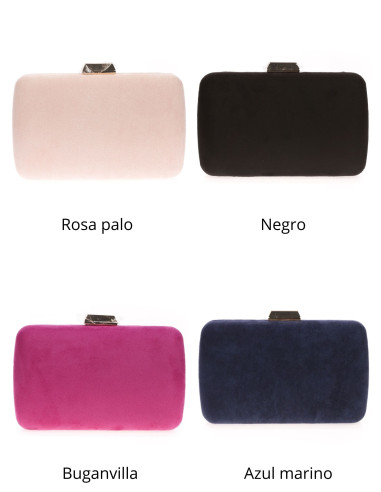 Bolso de fiesta con efecto ante elegante | Complementos Invitada