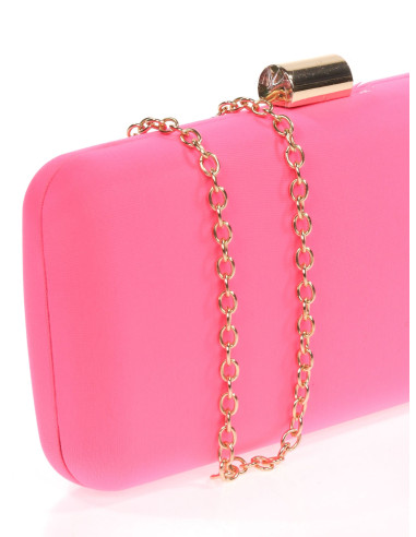 Clutch de fiesta alargado efecto ante | Complementos Invitada