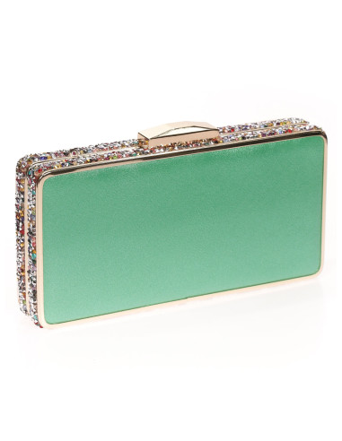 Bolso de fiesta de pedrería en los laterales | Complementos Invitada