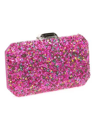 Bolso de fiesta original con pedreria | Complementos Invitada