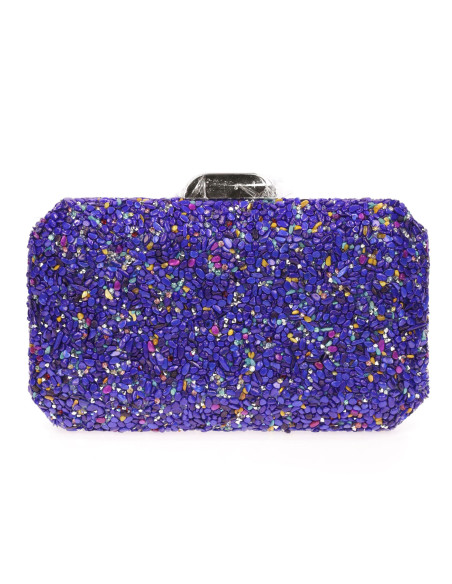 Bolso de fiesta original con pedreria | Complementos Invitada