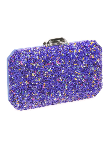 Bolso de fiesta original con pedreria | Complementos Invitada