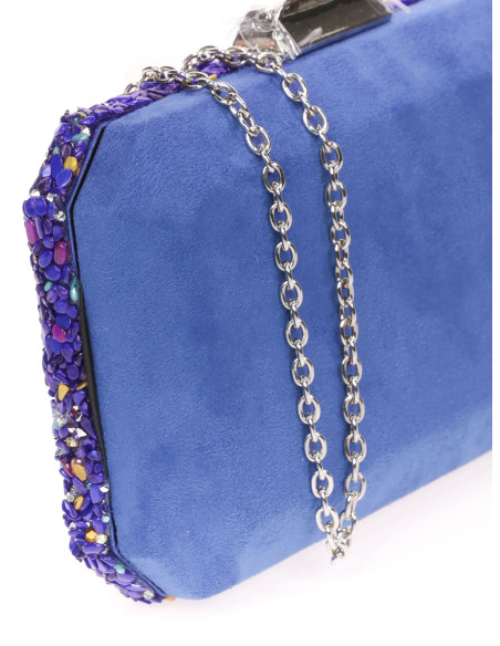 Bolso de fiesta original con pedreria | Complementos Invitada