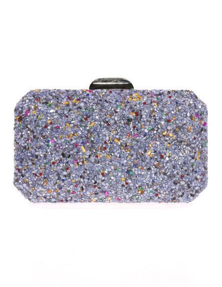 Bolso de fiesta original con pedreria | Complementos Invitada