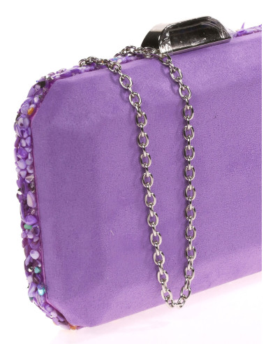 Bolso de fiesta original con pedreria | Complementos Invitada