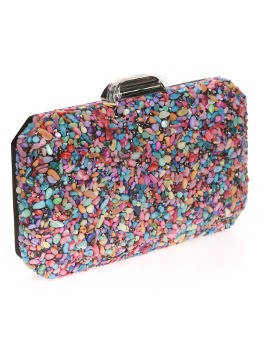 Bolso de fiesta original con pedreria | Complementos Invitada