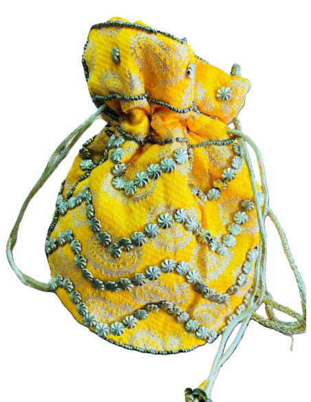 Bolso bombonera con abalorios | Complementos Invitada