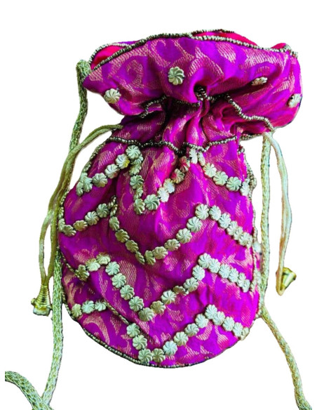 Bolso bombonera con abalorios | Complementos Invitada