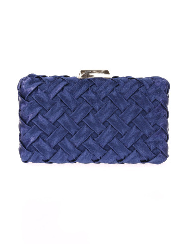 Clutch de raso trenzado para fiesta | Complementos Invitada