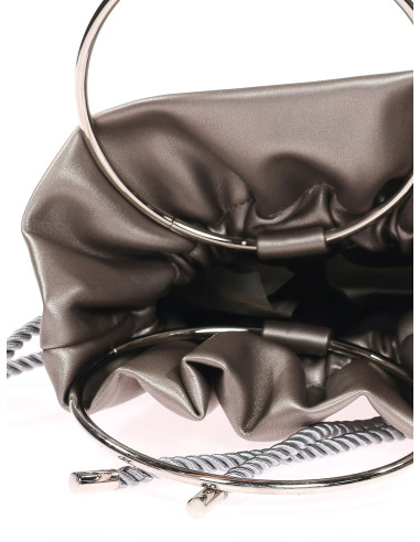 Bolso bombonera de fiesta en polipiel nude | Complementos Invitada