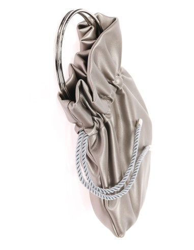 Bolso bombonera de fiesta en polipiel nude | Complementos Invitada
