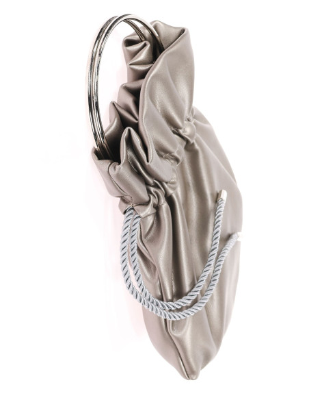 Bolso bombonera de fiesta en polipiel nude | Complementos Invitada