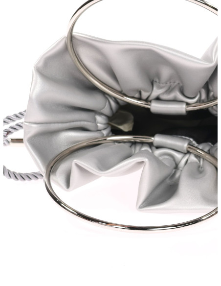 Bolso bombonera de fiesta en polipiel nude | Complementos Invitada