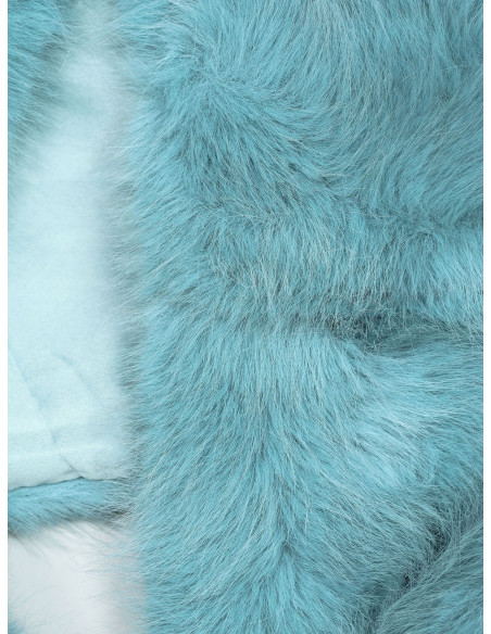 Estola de efecto pelo para bodas y eventos | Complementos Invitada