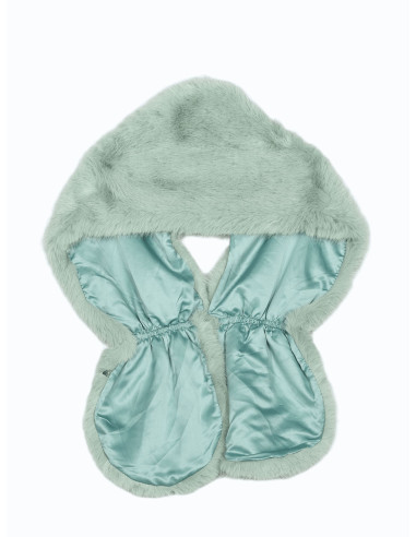 Estola de efecto pelo para bodas y eventos | Complementos Invitada