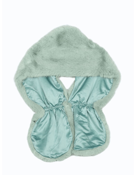 Estola de efecto pelo para bodas y eventos | Complementos Invitada