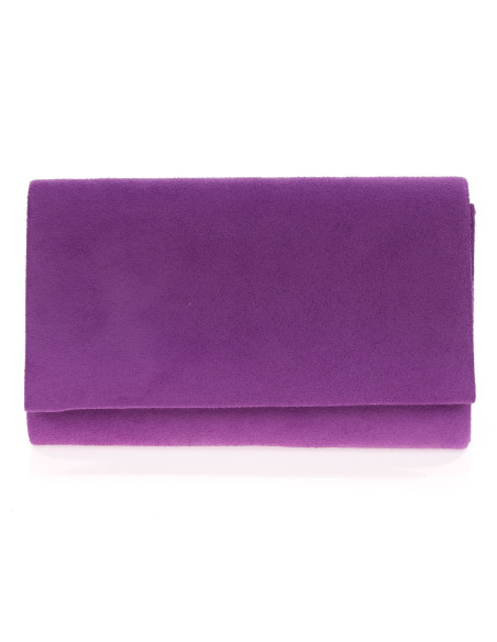 Cartera de mano de fiesta en antelina | Complementos Invitada