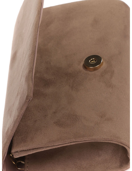 Cartera de mano de fiesta en antelina | Complementos Invitada