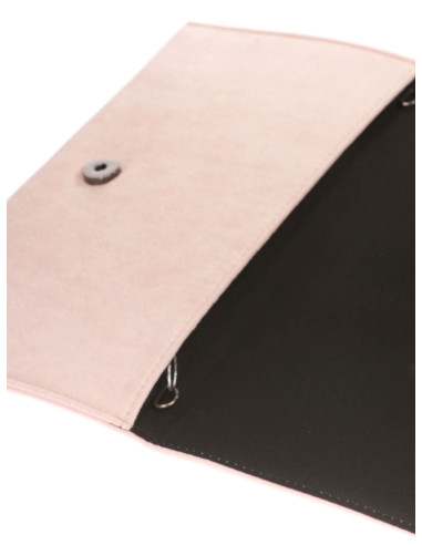 Cartera de fiesta con plumas y cadena elegante | Complementos Invitada