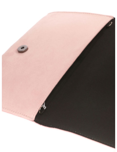 Cartera de fiesta con plumas y cadena elegante | Complementos Invitada