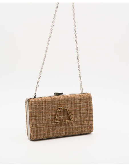 Bolso de fiesta jacquard elegante de invitada | Complementos Invitada