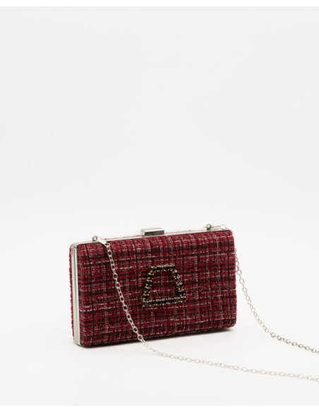 Bolso de fiesta jacquard elegante de invitada | Complementos Invitada