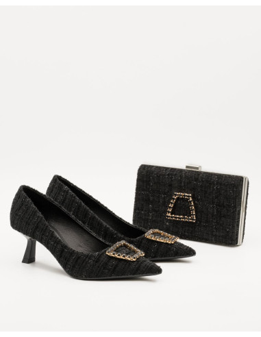 Bolso de fiesta jacquard elegante de invitada | Complementos Invitada