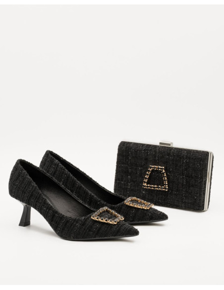 Bolso de fiesta jacquard elegante de invitada | Complementos Invitada