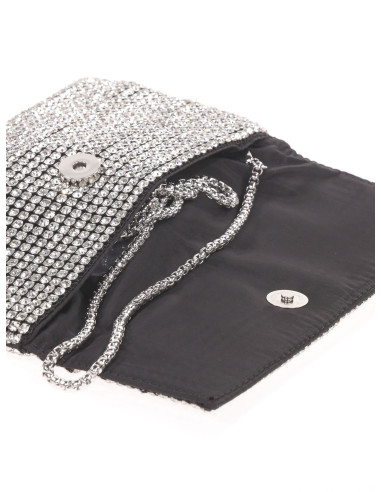 Cartera de fiesta bordada con cristales| Complementos Invitada