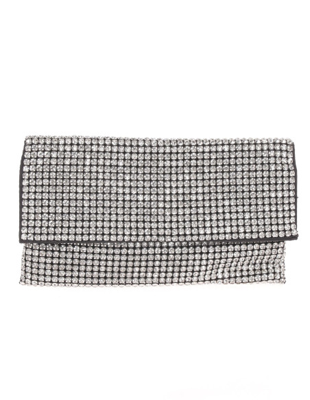 Cartera de fiesta bordada con cristales| Complementos Invitada