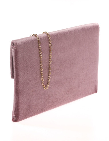 Cartera fiesta de terciopelo con cadena | Complementos Invitada