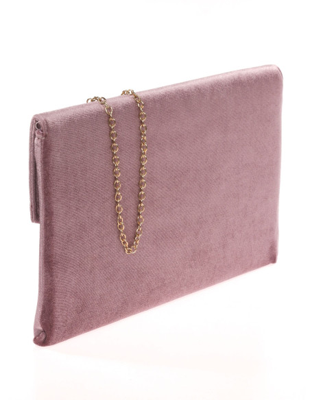 Cartera fiesta de terciopelo con cadena | Complementos Invitada