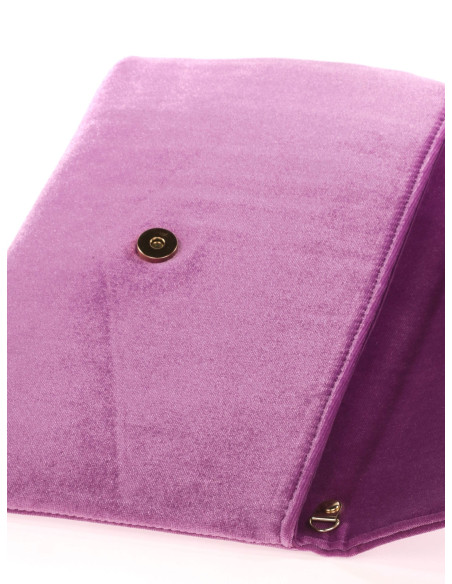 Cartera fiesta de terciopelo con cadena | Complementos Invitada