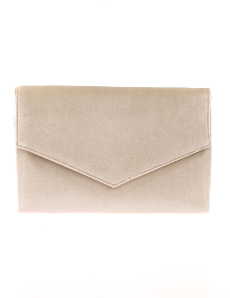 Cartera fiesta de terciopelo con cadena | Complementos Invitada