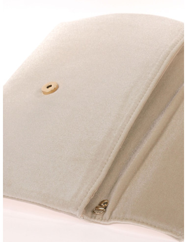 Cartera fiesta de terciopelo con cadena | Complementos Invitada