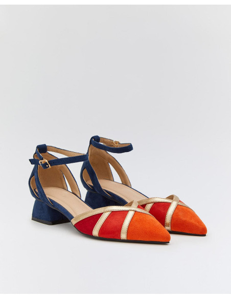 Zapato de fiesta bajo punta fina | Complementos Invitada