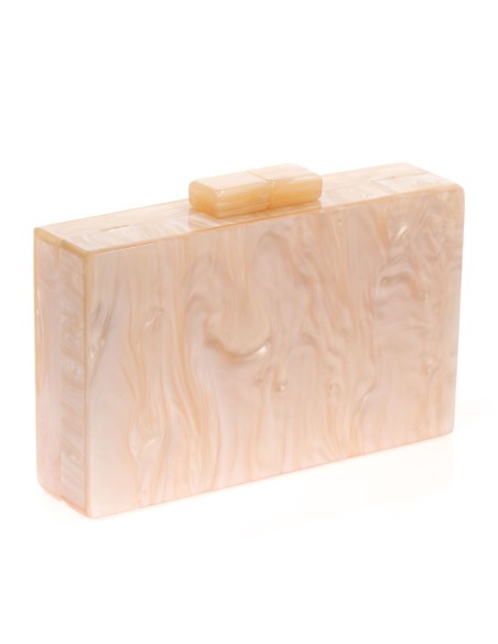 Clutch de fiesta nácar en 22 colores elegantes | Complementos Invitada