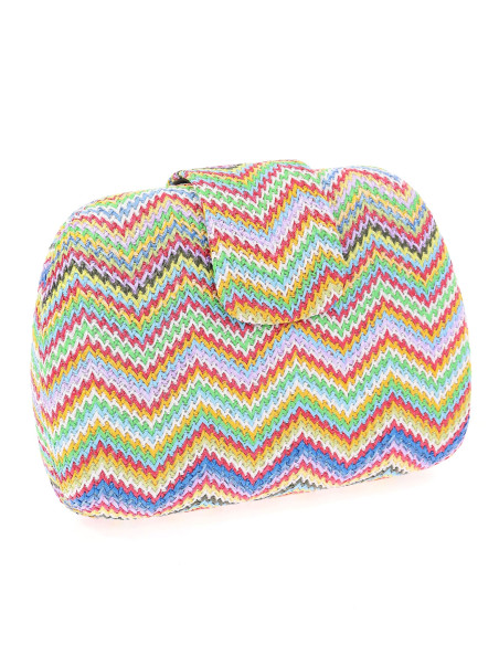 👜 Clutch de fiesta efecto rafia original | Complementos invitada