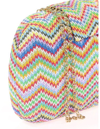 👜 Clutch de fiesta efecto rafia original | Complementos invitada