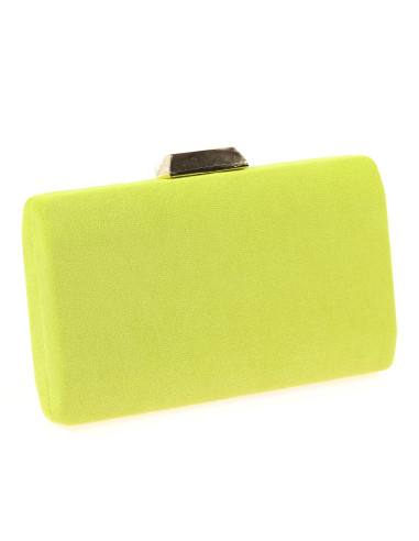 Clutch de fiesta efecto ante para bodas | Complementos Invitada