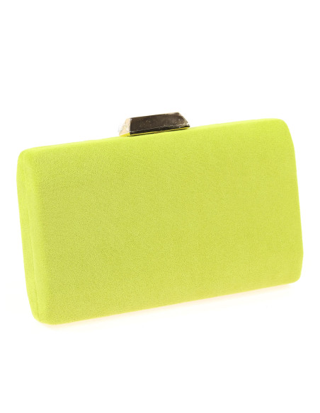 Clutch de fiesta efecto ante para bodas | Complementos Invitada