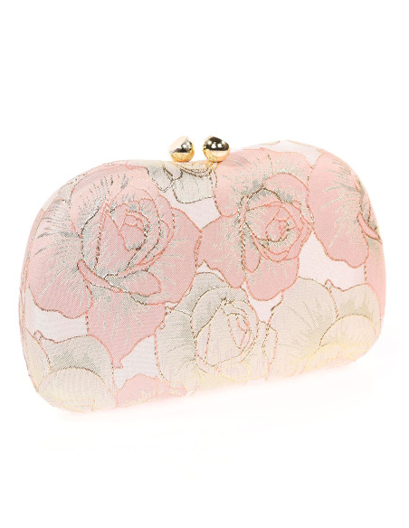Clutch de fiesta bordado floral | Complementos Invitada