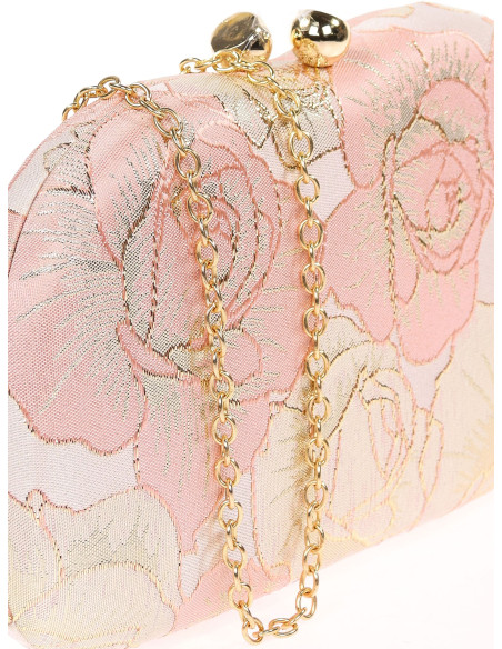 Clutch de fiesta bordado floral | Complementos Invitada