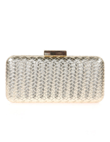 Bolso clutch de fiesta trenzado | Complementos Invitada