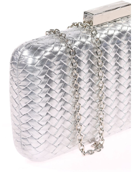 Bolso clutch de fiesta trenzado | Complementos Invitada