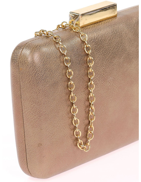 Clutch de fiesta efecto metalizado en 4 colores | Complementos Invitada