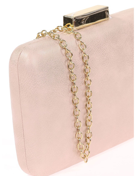 Clutch de fiesta efecto metalizado en 4 colores | Complementos Invitada