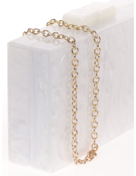 Clutch de fiesta nácar en 22 colores elegantes | Complementos Invitada