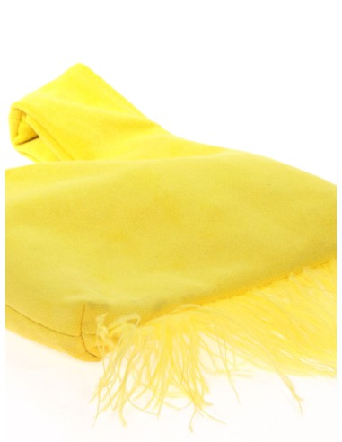 Bolso saco japonés de antelina | Complementos Invitada