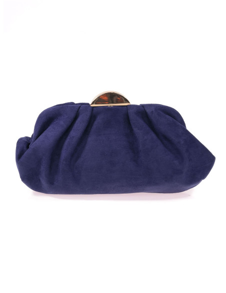 Cartera de mano efecto ante con cadena para invitada